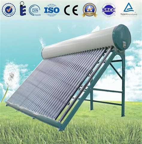 Nonpressure Galvanized Steel Solar Water Heater China Non Pressure