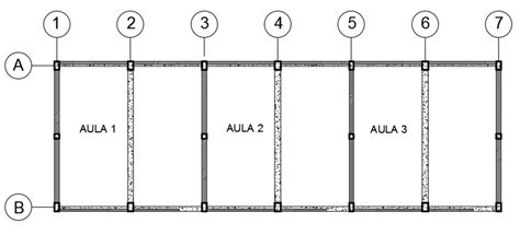 Geometr A Del Sistema Estructural Pre A Planta T Pica Y B