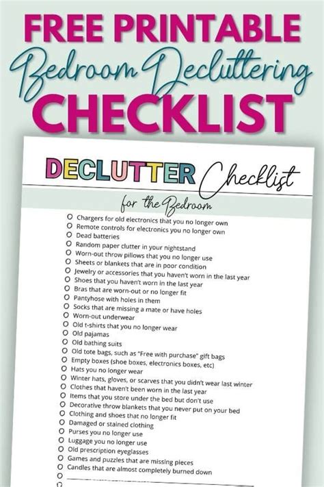 Free Guide To Declutter Your Bedroom Even If It S Filthy