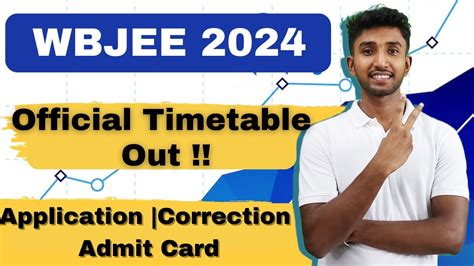 Wbjee Official Notice Out Wbjee Application Admit Card