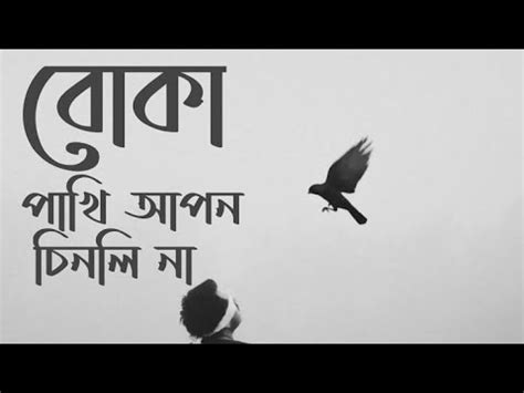 Boka Pakhi Apon Chinli Na Lyrics Status