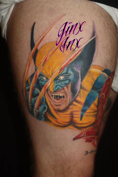 wolverine tattoo by jinxiejinx by jinxiejinx13 on DeviantArt