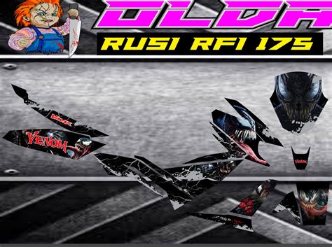 Rusi Rfi Sticker Decals Full Body Decals Venom Lazada Ph