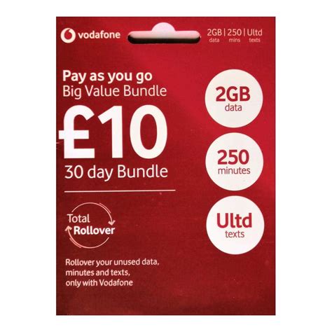 Pay As You Go Sim Deals Vodafone Edu Svet Gob Gt