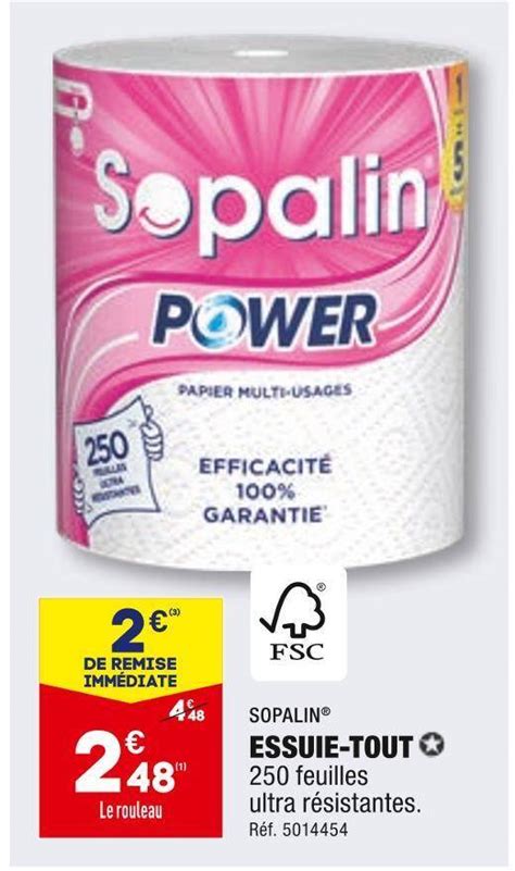 Promo Sopalin Essuie Tout Chez Aldi