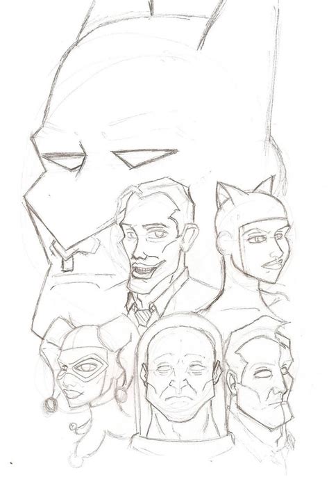 Batman Rogues Gallery By Saber359 On Deviantart