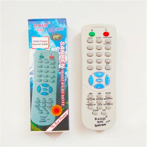 Jual Remot Remote Tv Tabung Sanken Multi Universal Serba Guna