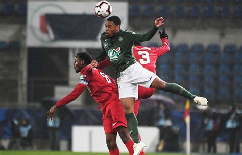 Coupe de France Fin du rêve pour l Olympique Strasbourg Saint Etienne