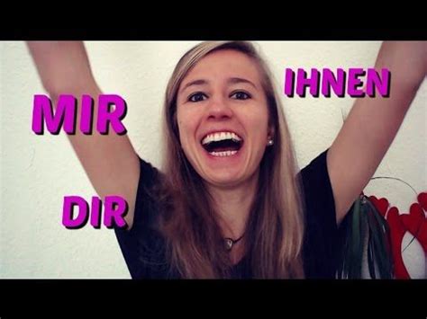 Mir, dir, Ihnen in GERMAN: Personal Pronouns in the DATIVE | Learn ...