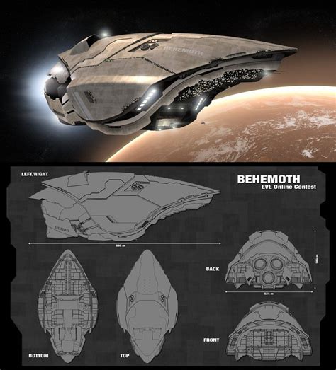 Behemoth | Spaceship concept, Space crafts, Spaceship design