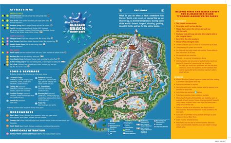 Disneys Blizzard Beach Water Park Map Disney Blizzard Beach Disney ...