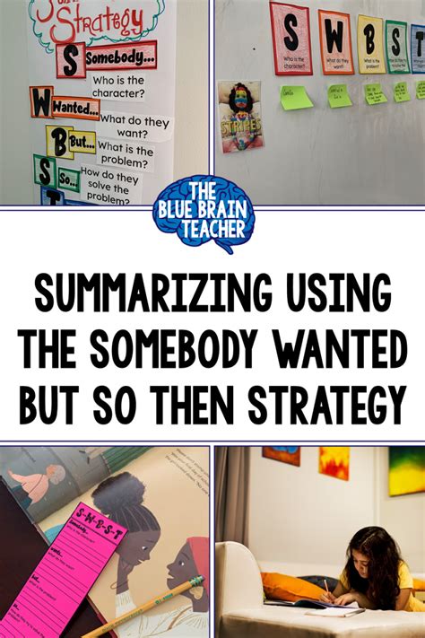 Summarizing Using The Somebody Wanted But So Then Strategy ⋆