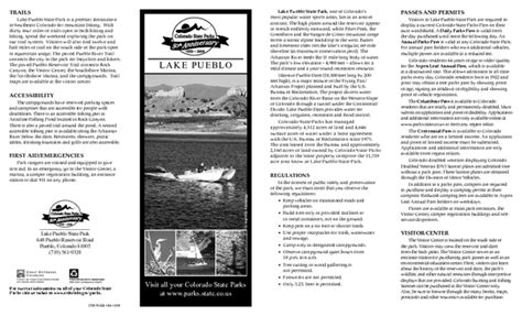 Lake Pueblo State Park Map - 640 Pueblo Reservoir Road Pueblo CO • mappery