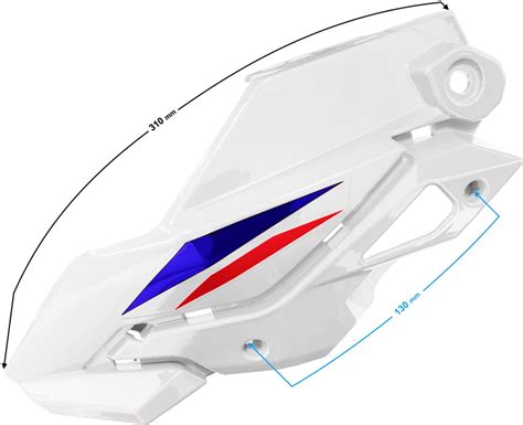 Części motocyklowe Moretti Obudowa Reflektora Lewa Cz 1 Biała Gt 125