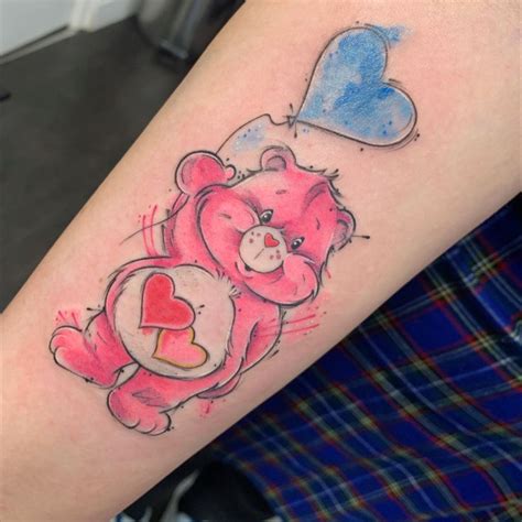 Care Bear Tattoo Care Bear Tattoos Bear Tattoo Designs Bear Tattoo