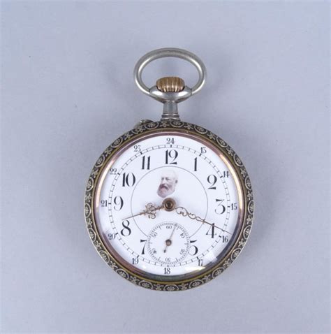 Bijou Montre de gousset E PARFONRY Bruxelles cadran Roi Léopold II