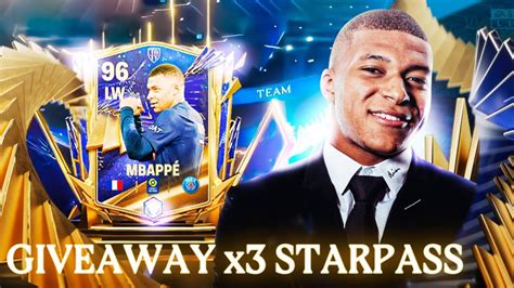 Giveaway X3 Starpass I Packed MbappÉ Utoty With 250 Fcp Unbelievable Pack Youtube