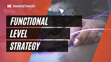 Functional Level Strategy Strategies At Functional Level Examples Of Amazon Pandg Youtube