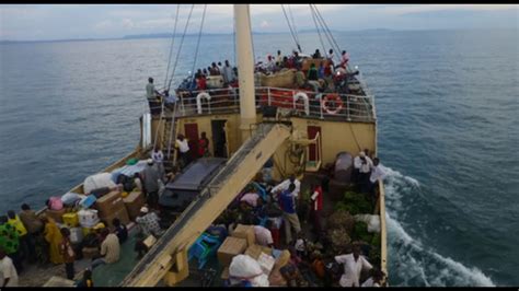 RDC Comment Les Congolais Voyage Sur Le Lac Tanganyika Profondeur 1