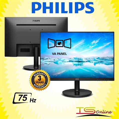 Philips V Full Hd Va Hz Adaptive Sync Led Monitor Shopee