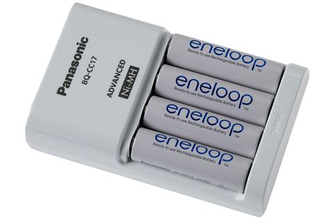 Panasonic Eneloop Bq Cc17 Schnelllader 4x Nimh Aa 1900mah Akku