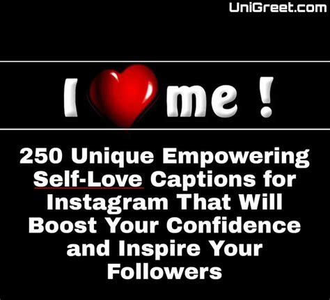 250 Empowering Self Love Captions For Instagram That Will Boost Your