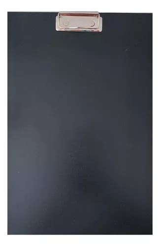 Prancheta A4 C Prendedor Lousa Portátil Mdf Preto 23x34 5cm MercadoLivre