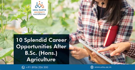 10 Splendid Career Opportunities After B Sc Hons Agriculture