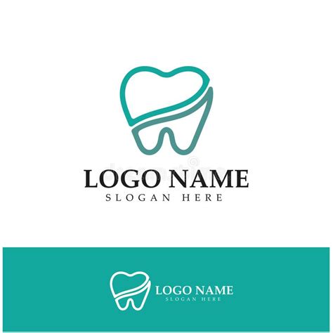 Dental Logo Design Vector Template Creative Dentist Logo Stock Vector