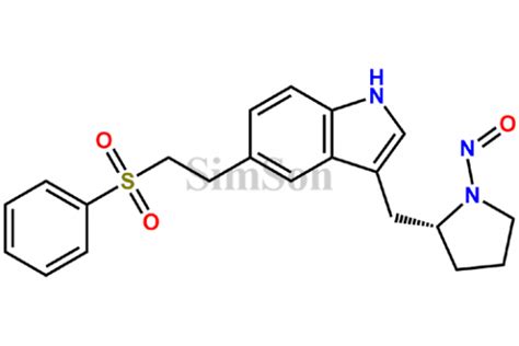 N Nitroso Desmethyl Eletriptan Cas No Na Simson Pharma Limited