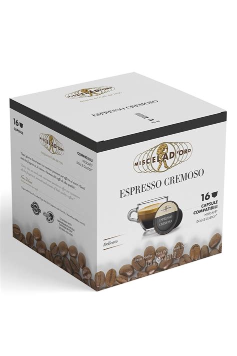 Miscela D Oro Espresso Cremoso Dolce Gusto Compatible Coffee Capsules