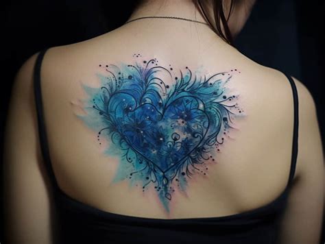 Blue Heart Tattoo Meaning & Symbolism (Passion)