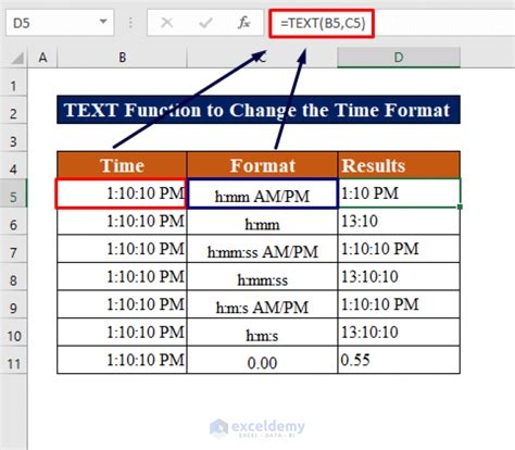 How To Change Time Format In Excel 4 Ways ExcelDemy