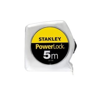 Flessometro Stanley Powerlock Lunghezza M Larghezza Mm Cassa In