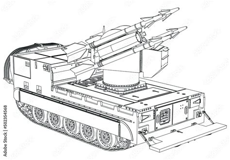 Anti Aircraft Missile System Rockets And Shells Special Military