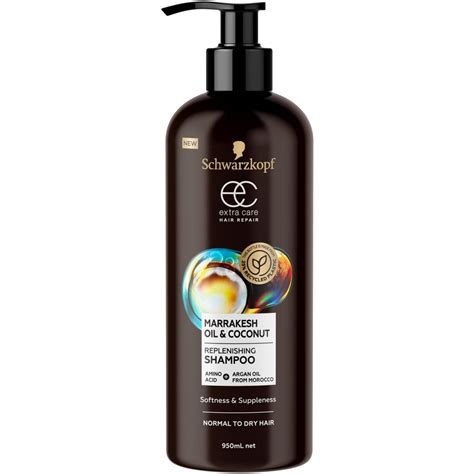 Schwarzkopf Extra Care Marrakesh Oil And Coconut Replenishing Shampoo 950ml Big W