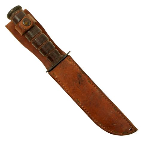 Original Us Wwii Usn Mark 2 Ka Bar Fighting Knife By Camillus In Ori