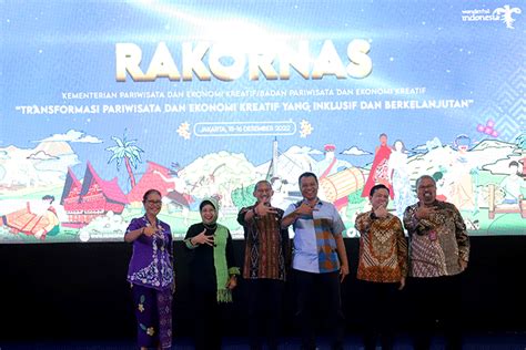 Rakornas Parekraf Resmi Dibuka