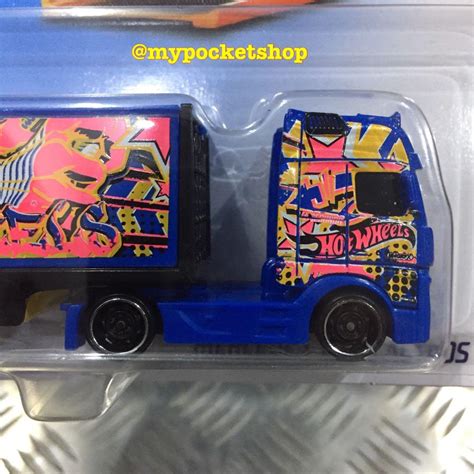 RESERVED Hot Wheels MERCEDES BENZ ACTROS Rig Truck 2021 Hotwheels Track Stars Licensed