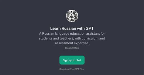 Learn Russian With Gpt Russian Lessons Taaft