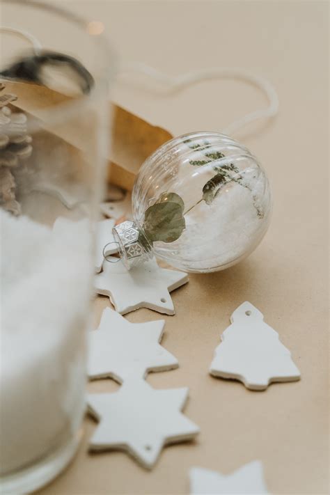 A Close-Up Shot of Christmas Baubles and Fairy Lights · Free Stock Photo