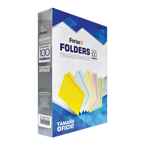 Folder Oficio Crema Fortec Mx