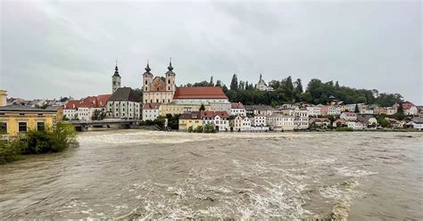 Dramatische Hochwasser Lage in Tschechien Polen und Österreich