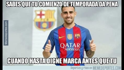 No hizo falta la MSN los memes de la goleada de Barcelona a Hércules