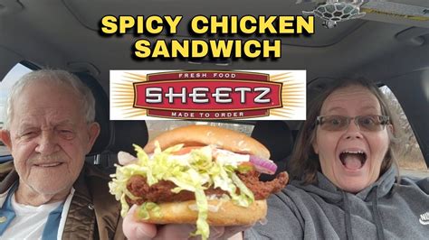 Sheetz Spicy Chicken Sandwich And Appetizers Review Foodreview