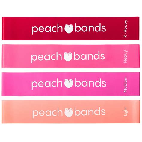 Band Set – Peach Bands Fitness