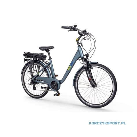 Rower Elektryczny EcoBike Traffic Navy Blue 26 2024 SHOP