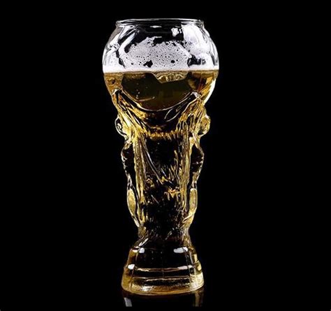 Vaso de cerveza con forma de fútbol 15 onzas 450 ml taza de cerveza