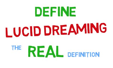 » Define Lucid Dreaming: The REAL Definition and The 4 Levels of Lucidity