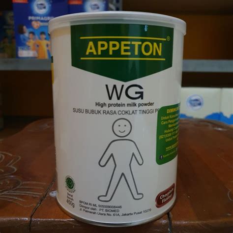 Jual Appeton Weight Gain Susu Untuk Gemuk Rasa Coklat 450gr Termurah